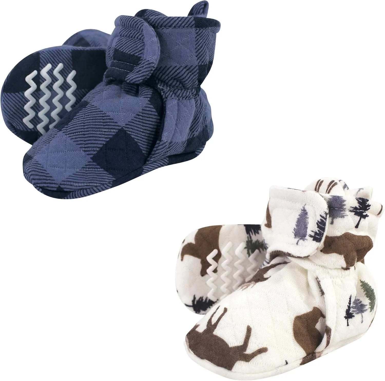 Hudson Baby Unisex-Baby Quilted Booties Winter Accessory Set