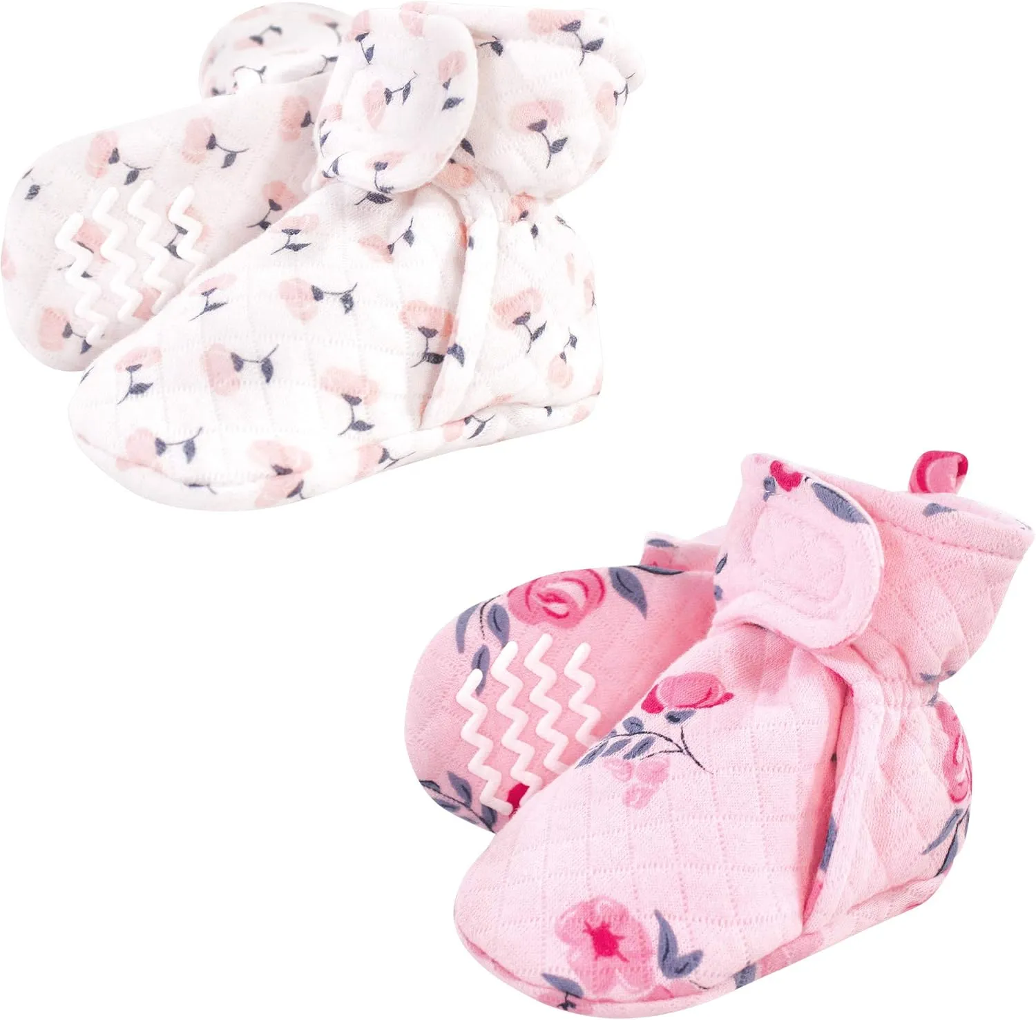 Hudson Baby Unisex-Baby Quilted Booties Winter Accessory Set