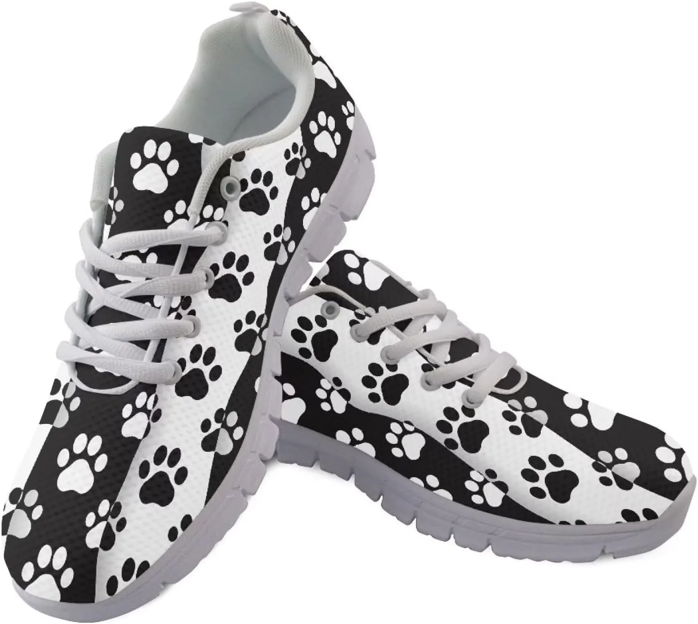 Women Fashion Sneaker Lace-Up Jogger Running Shoe Casual Walking Sneaker
