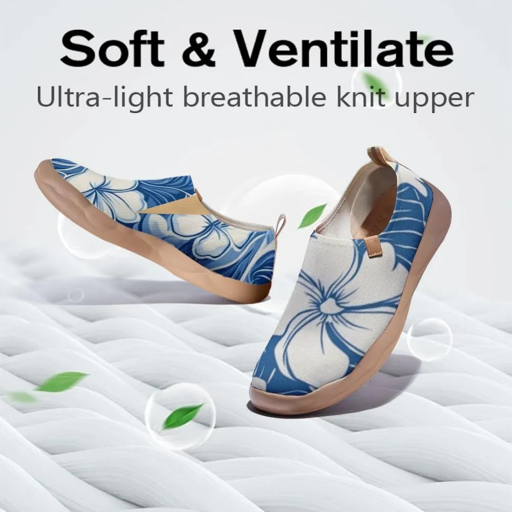 Women's Floral Slip-on Shoes Various Styles Comfortable Lightweight Art Travel Sneakers Casual Floral Fashion Loafers