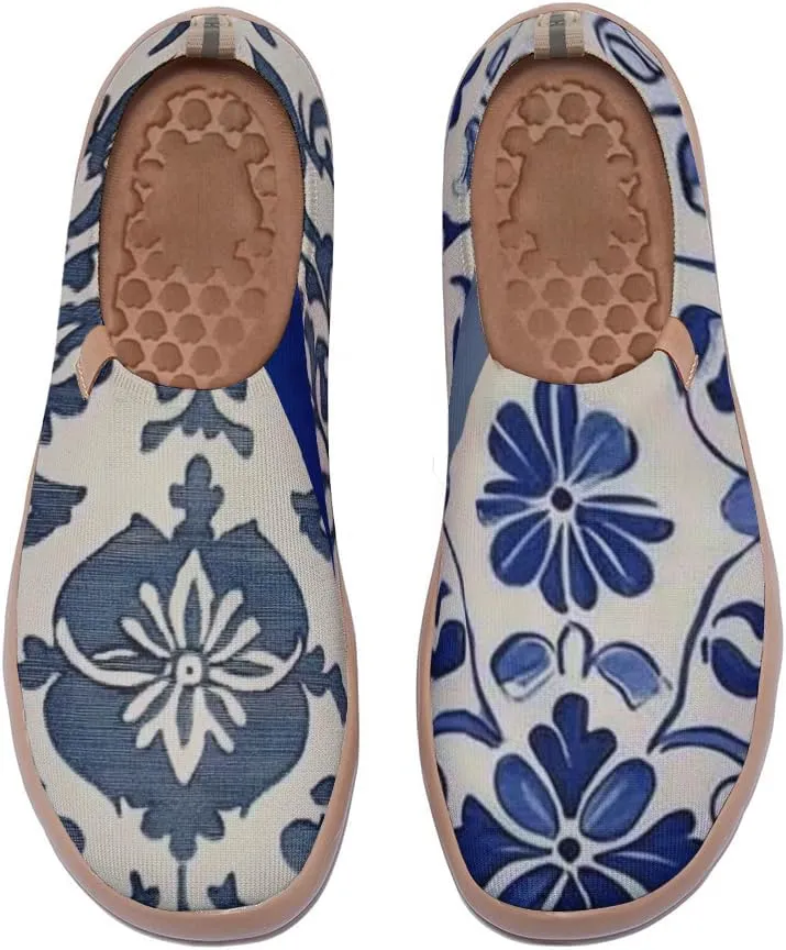 Women's Floral Slip-on Shoes Various Styles Comfortable Lightweight Art Travel Sneakers Casual Floral Fashion Loafers
