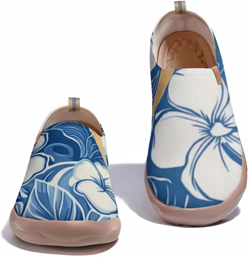 Women's Floral Slip-on Shoes Various Styles Comfortable Lightweight Art Travel Sneakers Casual Floral Fashion Loafers